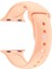 Markaca Için 44 mm Small Beden(S/m Size) Silikon Kordon(54 Farklı Renk) Şeftali Turuncu 1