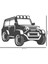 Jeep Tasarım ve Jeep Görseli Duvar Oda Ev Aksesuarı 45 x 30 cm 1