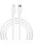 SX251M 3A 45W Type-C To Lightning 1metre Data ve Hızlı Şarj Kablosu Beyaz 1