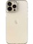 Caseworld Apple iPhone 13 Pro Max Kapak Lens Standlı Sararmaz Şeffaf Silikon Kılıf - Gold 1