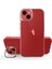 Caseworld Apple iPhone 13 Kapak Lens Standlı Sararmaz Şeffaf Silikon Kılıf - Gold 1