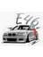 E46 Kuru Kafa Resmi Cam Sticker Yapıştırma 16 cm 2 Adet 1
