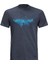 Jack Wolfskin Bisiklet Yaka Lacivert Erkek T-Shirt 1808391-1010 Ocean Lıfe T M 1