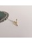 Cerrahi Çelik Gold Spaky Piercing - Bar Uzunluğu 6 mm - 2 Adet 1