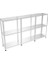 Galvanizraf® 3 Katlı 3 Lü Bitişik Galvaniz Çelik Raf Arşiv Rafı Depo Rafı Kiler Rafı 43X60X150 1