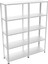 Galvanizraf® 5 Katlı 2 Li Bitişik Galvaniz Çelik Raf Arşiv Rafı Depo Rafı Kiler Rafı 31X60X200 1