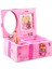 Girly Kalp Dans Eden Kız Mücevher Depolama Müzik Kutusu, Stil: Swing (Pembe)(Yurt Dışından) 1