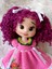 Pembiş Güzeli Bebek Amigurumi Organik Oyuncak 5