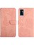 Zte Blade A71 Için Desenli Kapaklı Telefon Kılıfı - Pembe (Yurt Dışından) 1