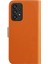 Samsung Galaxy A73 Orange Için Litchi Doku Telefon Kılıfı - Turuncu (Yurt Dışından) 4