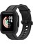Xiaomi Mi Için Silikon Izle Band Siyah 1