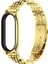 Xiaomi Mi Band 7/7 Nfc Gold Için Paslanmaz Ste Watch Band 3