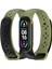 Xiaomi Mi Band 5/6/7 Siyah+Beyaz Için Silikon Izleme Bandı(Yurt Dışından) 1