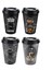 Kahve Bardağı - Kapaklı Desenli 650ML 1