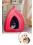 Pet Hut Polar Kedi ve Köpek Yatağı - Kırmızı 1