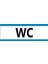Çağ Wc. 3 mm Dekota Uyarı LEVHASI30X10 cm 1