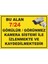 Çağ Bu Alan 7/24 Izlenmektedir 3 mm Dekota Uyarı Levhası 50X70 cm 1