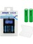 Vc4 Li-Ion Şarj Cihazı+Lg 18650 3500 Mah Şarjlı Pil 2 Adet+Pil Kutusu 1