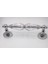 1 Adet Metal Çekme Kol - Sürgülü Kapı Kolu Krom Renk 25 cm 1