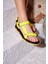 Unisex Kaymaz Taban Spor Sandalet - Sarı 1