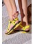 Unisex Kaymaz Taban Spor Sandalet - Sarı 4