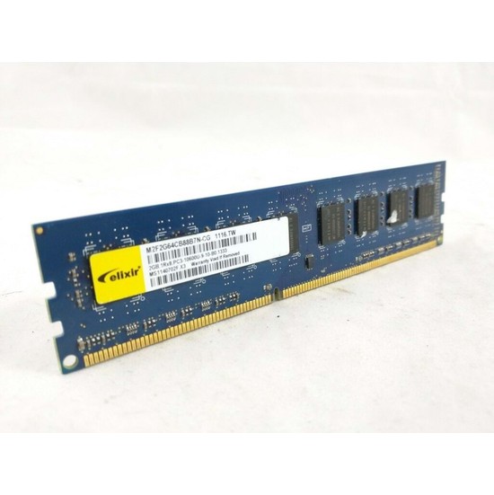 2gb 1rx8 Pc3 10600u 9 10 B1 Elıxır M2F2G64CB88B7N-CG 2gb 1rx8 PC3-10600U-9-10-B0 Pc Ram Fiyatı