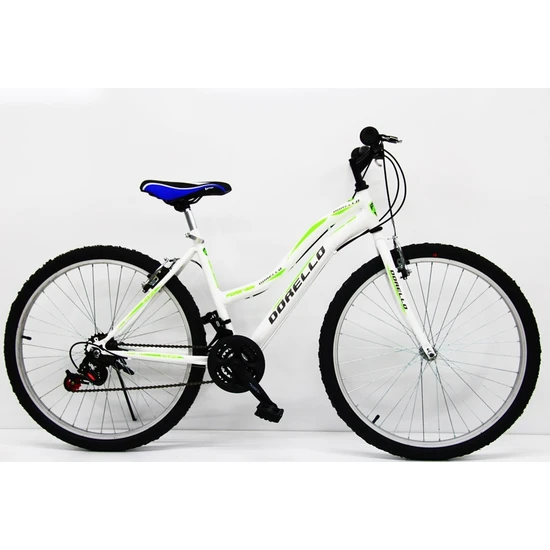 Dorello Bisiklet 2600 Model 26 Jant Bisiklet Şehir Bisikleti Düz Yol Şehir Bisikleti Beyaz Bisiklet
