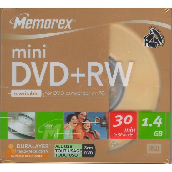 Memorex Mini Dvd+Rw 1.4gb Fiyatı Taksit Seçenekleri