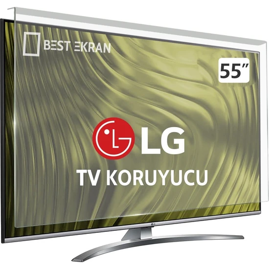 Best Ekran Lg 55SM8200PLA Tv Ekran Koruyucu - Lg 55 Inç 139 cm Ekran Kırılmaz Koruyucu