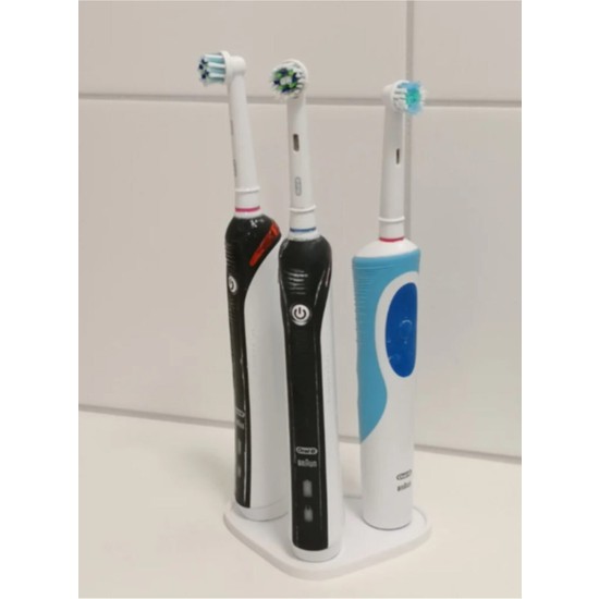 İşbilen Teknoloji Oral B 3'lü Diş Fırça Standı