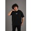 Oversize Modal Kumaş Sıfır Yaka Baskılı Erkek T-Shirt 2