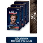 Schwarzkopf Men Perfect Saç Boyası 60 - Kahve  X 3 Adet