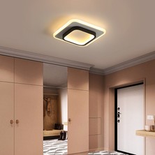 Goeco Modern LED Tavan Işık, 20W Moda Kare Akrilik Tavan Lambası (Yurt Dışından)