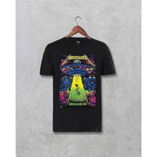 Darkia Metallica Özel Tasarım Baskılı Unisex Tişört