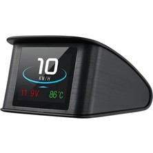 Hongtongda Store P10 Araba Hud Head Up Display Akıllı Dijital Kilometre LCD Ekran Obd 2 Tarayıcı Teşhis Aracı