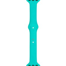 Markacase Apple Watch Seri 4 5 6 Için 40 mm Slim Silikon Kordon Rock Blue