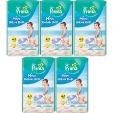 Prima Mayo Bebek Bezi Beden:4 (9-15 kg) Maxi 55 Adet (11’li x 5 Paket)