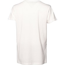 Hummel Bisiklet Yaka Baskılı Kırık Beyaz Kadın T-Shirt 911585-9003 Hmlınga T-Shırt F