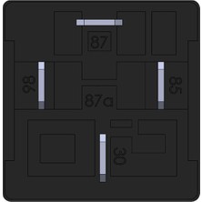 Allestock 12V Mini Röle 4 Pin - 4ra 965 400-031, 97CT15K234AA