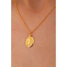 Sefa Gold 14 Ayar Altın Nostalji I Harfi Halat Zincir Kolye