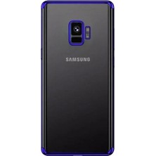 Sepetegelsin Samsung Galaxy S9 Silikon Renkli Köşe Korumalı Lazer Kılıf