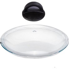 Arcak2 Karaca orjinal kulp ve 30 cm pyrex cam kapak