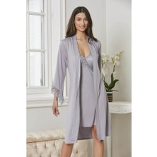 Pierre Cardin 5040 6'lı Modal Gecelik Sabahlık Çeyiz Seti Royal