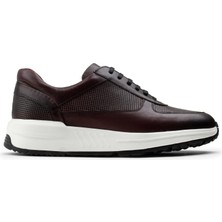 Deery Deri Bordo Sneaker Erkek Ayakkabı