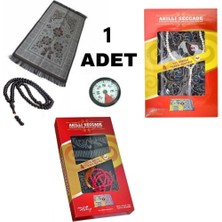 HYD 1 Adet Mevlüt Hediyesi Pusulalı Seccade+Tesbih Hediyelik Kutuda