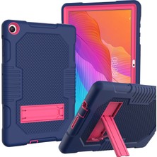 Xfashion Için Pc + Tpu Silikon Tablet Kılıfı - Mavi / Pembe (Yurt Dışından)