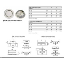 Afs Raksan 100 Metal Gemici Anemostadı