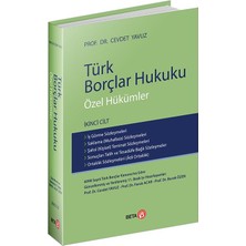 Türk Borçlar Hukuku Özel Hükümler Cilt.ı Cılt.ıı (Takım)