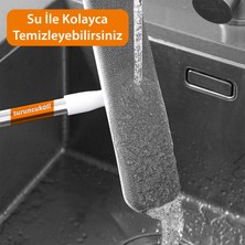 Turuncu Koli Çok Fonksiyonlu Silikon Cam Temizleme Sileceği