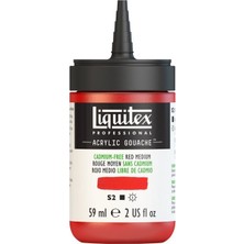 Liquitex Professional Akrilik Guaj Boya 59 ml Kadmiyumsuz Kırmızı Orta 894 S2